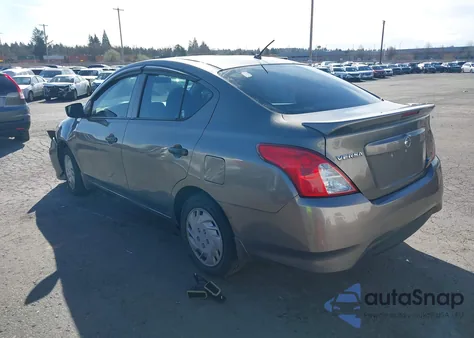 2016 Nissan Versa 1.6 S+ from USA, damaged, VIN 3N1CN7AP6GL848404